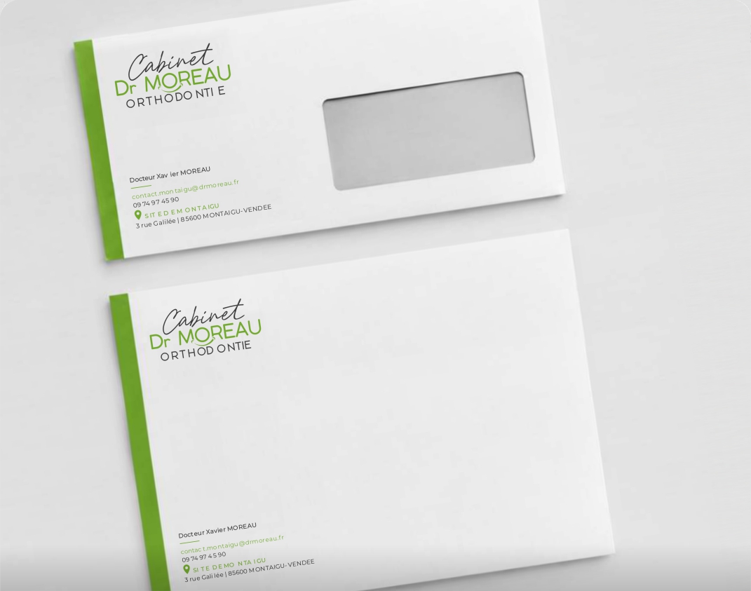 Enveloppe personnalisée